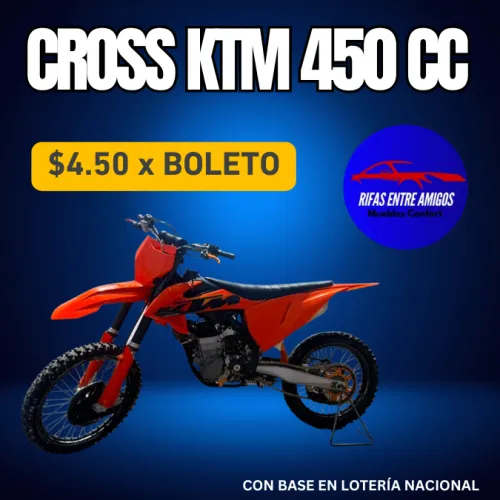 CROSS KTM 450 CC 